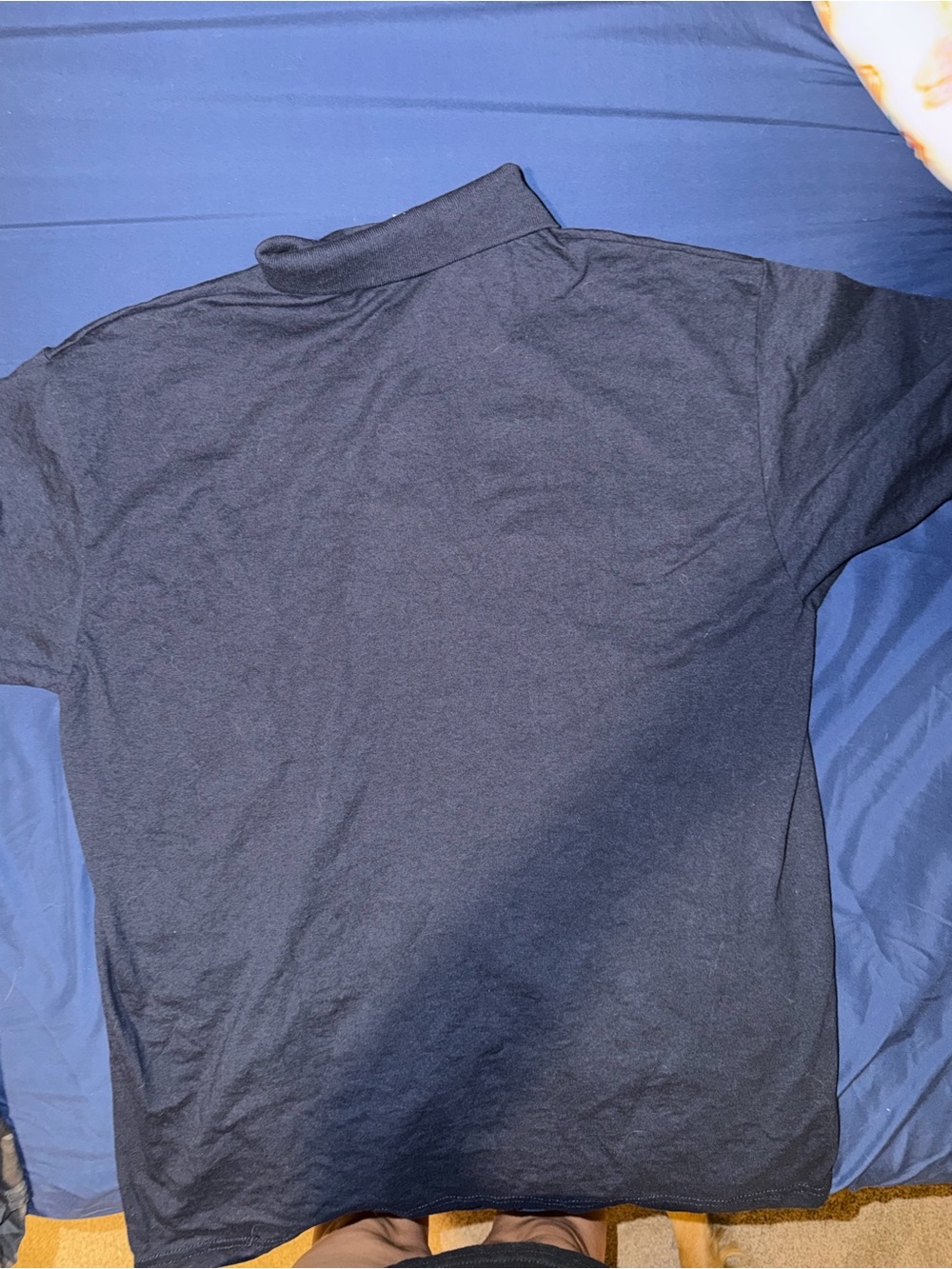 Gildan Navy Blue Polo Shirt - Picture 2 of 2